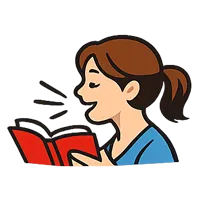 Icona lettura ad alta voce per Storielle d'un fiato, libro per bambini pensato per genitori, nonni, educatori e insegnanti